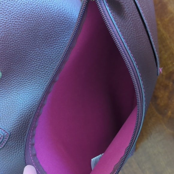 Dark Purple Tutilo Tote Fits EVERYTHING - Picture 10 of 11